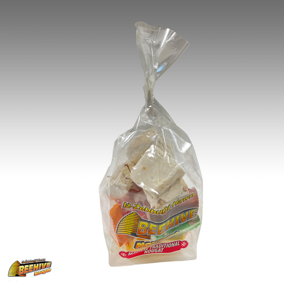 Soft bag - assorted almond nougat
