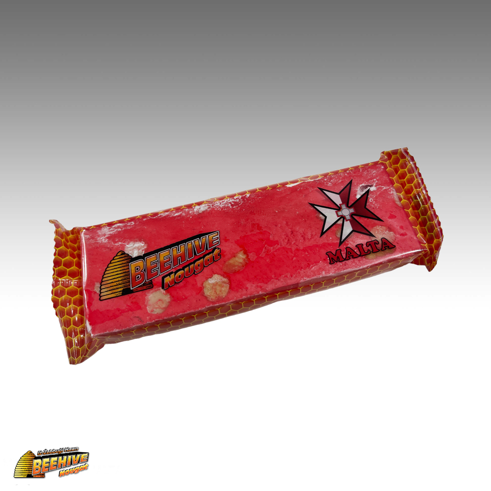 Soft bar - strawberry flavoured nougat
