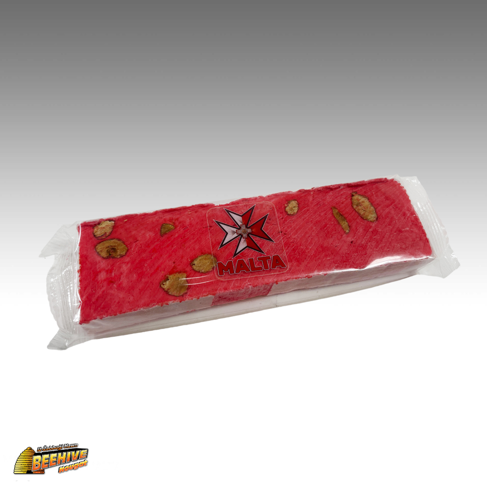 Soft bar - strawberry & almonds nougat