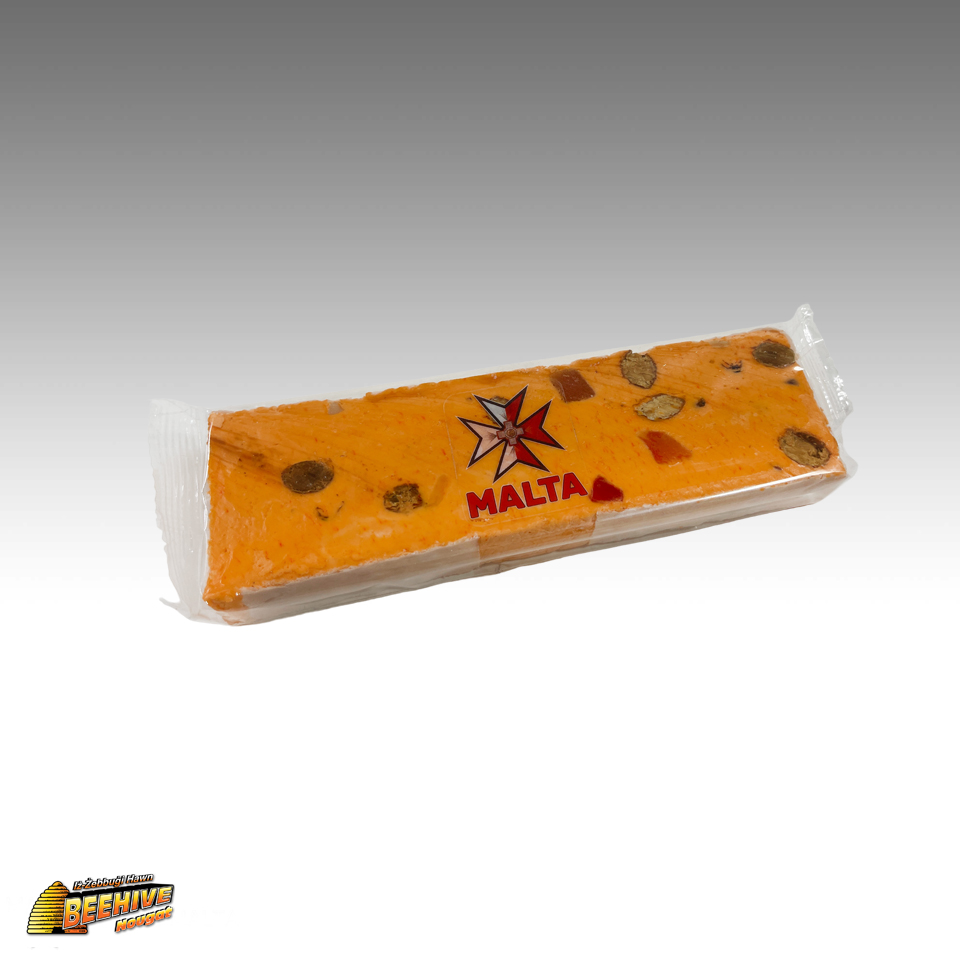 Soft bar - orange & almonds nougat