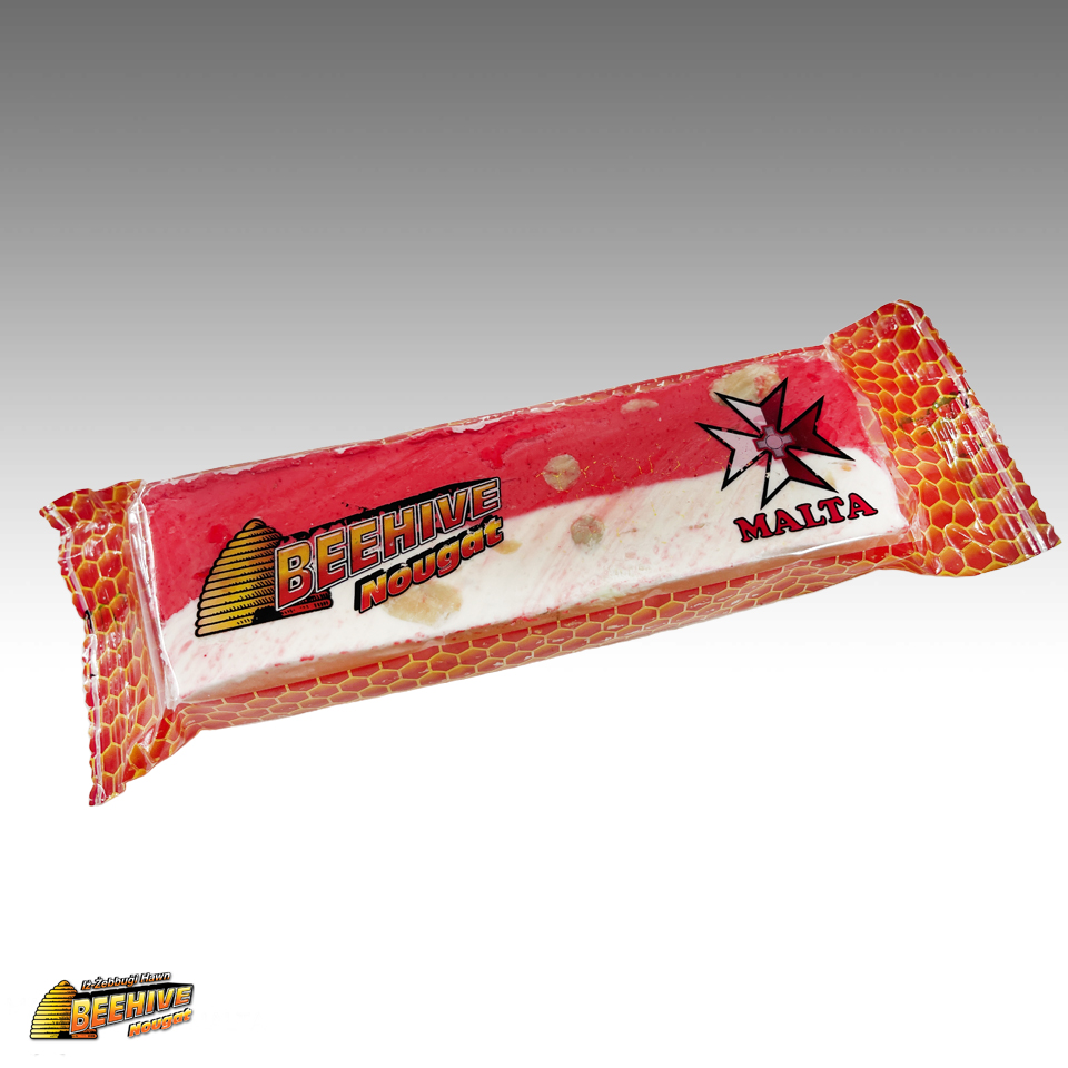 Soft bar - vanilla & strawberry nougat